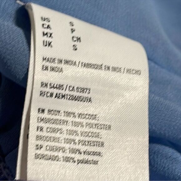 American Eagle Shorts Womens Size Small embroidered smocked Waist Boho light NWT - Picture 8 of 11